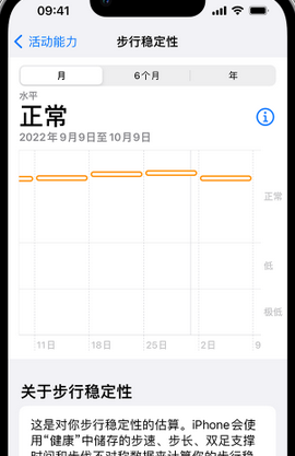 会文镇iPhone手机维修如何在iPhone开启'步行稳定性通知'